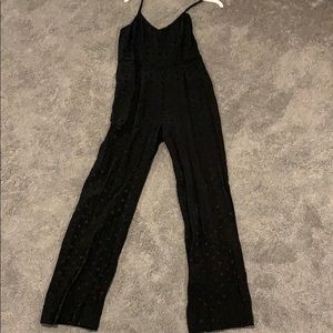Black Anthropologie jumpsuit